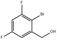 (2-Bromo-3,5-difluoro-phenyl)-methanol Struktur