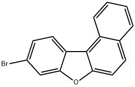 Benzo[b]naphtho[1,2-d]furan, 9-bromo- Struktur