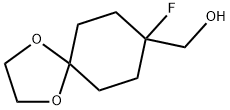 8-Fluoro-1,4-dioxaspiro[4.5]decane-8-methanol, 1256545-97-7, 結(jié)構(gòu)式