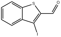 3-Iodobenzo[b]thiophene-2-carbaldehyde Struktur