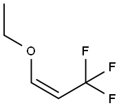 Ethyl (Z)-3,3,3-trifluoropropenyl ether Struktur