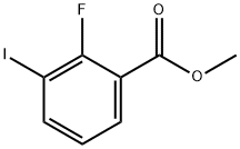 Methyl 2-fluoro-3-iodobenzoate Struktur