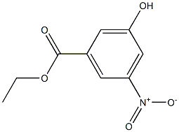 Ethyl 3-hydroxy-5-nitrobenzoate Struktur