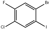 1-bromo-4-chloro-5-fluoro-2-iodoBenzene Struktur