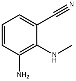 3-amino-2-(methylamino)benzonitrile Struktur