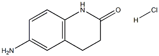 6-Amino-3,4-dihydroquinolin-2(1H)-one hydrochloride Struktur