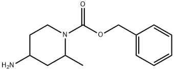 4-Amino-2-Methyl-Piperidine-1-Carboxylic Acid Benzyl Ester Struktur