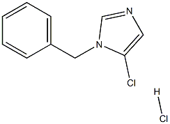 1-Benzyl-5-chloro-1H-imidazole hydrochloride Struktur