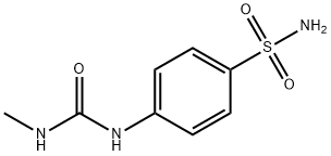 1-METHYL-3-(4-SULFAMOYLPHENYL)UREA Struktur