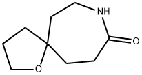 1-oxa-8-azaspiro[4.6]undecan-9-one Struktur