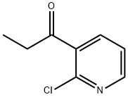 1-PROPANONE, 1-(2-CHLORO-3-PYRIDINYL)- Struktur