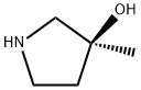 (S)-3-methylpyrrolidin-3-ol Struktur