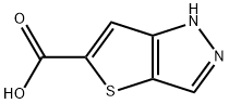 1H-thieno[3,2-c]pyrazole-5-carboxylic acid Struktur