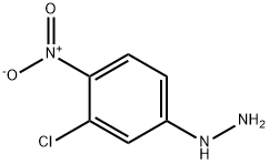 (3-Chloro-4-nitro-phenyl)-hydrazine Struktur