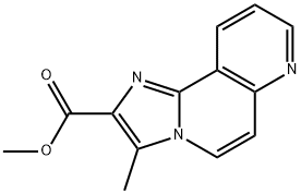 methyl 3-methylimidazo[2,1-f][1,6]naphthyridine-2-carboxylate Struktur