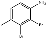 2,3-Dibromo-4-methyl-phenylamine Struktur