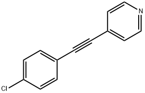 Pyridine, 4-[(4-chlorophenyl)ethynyl]-
