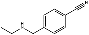 4-Ethylaminomethyl-benzonitrile Struktur