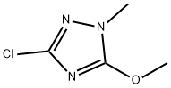 3-Chloro-5-methoxy-1-methyl-1H-1,2,4-triazole Struktur