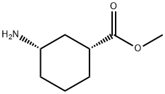 methyl (1R,3S)-3-aminocyclohexane-1-carboxylate hydrochloride Struktur