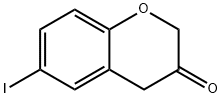 6-Iodochroman-3-one Struktur