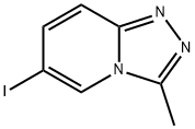 6-Iodo-3-methyl-[1,2,4]triazolo[4,3-a]pyridine Struktur