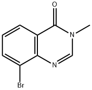 8-bromo-3-methylquinazolin-2(3H)-one Struktur