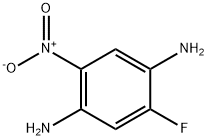 2-Fluoro-5-nitrobenzene-1,4-diamine Struktur