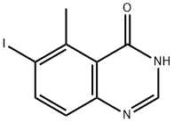 6-Iodo-5-methyl-1H-quinazolin-4-one Struktur