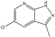 5-Chloro-3-methyl-1H-pyrazolo[3,4-b]pyridine Struktur