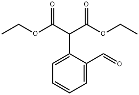 Diethyl 2-(2-formylphenyl)malonate Struktur