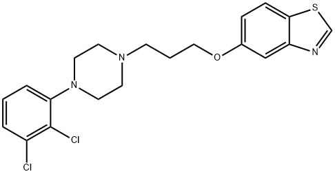 5-(3-(4-(2,3-dichlorophenyl)piperazin-1-yl)propoxy)benzo[d]thiazole Struktur