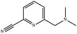 6-((Dimethylamino)methyl)picolinonitrile Struktur