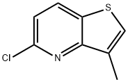 5-CHLORO-3-METHYLTHIENO[3,2-B]PYRIDINE Struktur