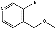 3-bromo-4-(methoxymethyl)pyridine Struktur