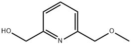 (6-(Methoxymethyl)pyridin-2-yl)methanol Struktur