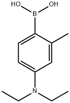 (4-(Diethylamino)-2-methylphenyl)boronic acid Struktur