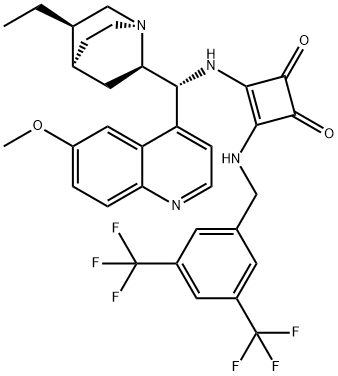 3-[[[3,5-bis(trifluoromethyl)phenyl]methyl]amino]-4-[[(9R)-10,11-dihydro-6'-methoxycinchonan-9-yl]amino]-3-Cyclobutene-1,2-dione price.