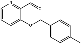 3-((4-Methylbenzyl)oxy)picolinaldehyde Struktur