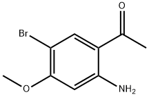 1-(2-Amino-5-bromo-4-methoxy-phenyl)-ethanone Struktur