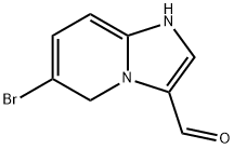 6-bromo-1H-imidazo[1,2-a]pyridine-3-carbaldehyde Struktur