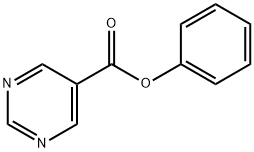 Phenyl pyrimidine-5-carboxylate Struktur