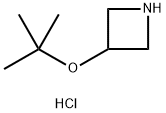 3-tert-butoxyazetidine hydrochloride Struktur