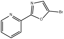 5-bromo-2-(pyridin-2-yl)oxazole Struktur