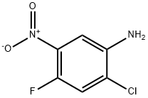 2-chloro-4-fluoro-5-nitrobenzenamine Struktur