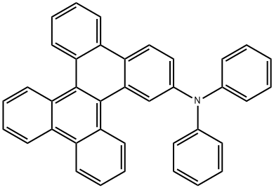 3-(Diphenylamino)dibenzo[g,p]chrysene Struktur