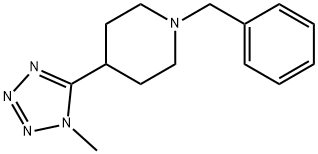 1-benzyl-4-(1-methyl-1H-tetrazol-5-yl)piperidine Struktur