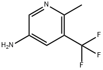 6-Methyl-5-(trifluoromethyl)pyridin-3-amine, 1402664-67-8, 結(jié)構(gòu)式