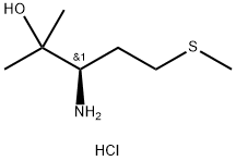 (R)-3-Amino-2-methyl-5-(methylthio)pentan-2-ol hydrochloride Struktur