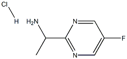 1-(5-Fluoro-pyrimidin-2-yl)-ethylamine hydrochloride Struktur